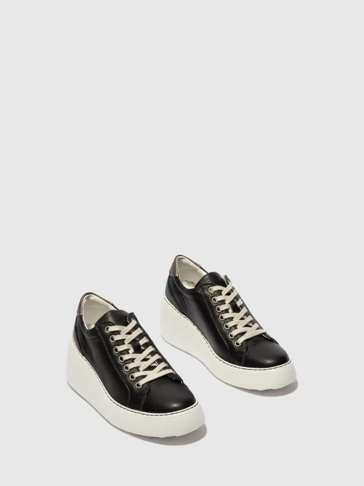 Flash Sale Lace-Up Trainers Dile450Fly Britoblack Women Trainers