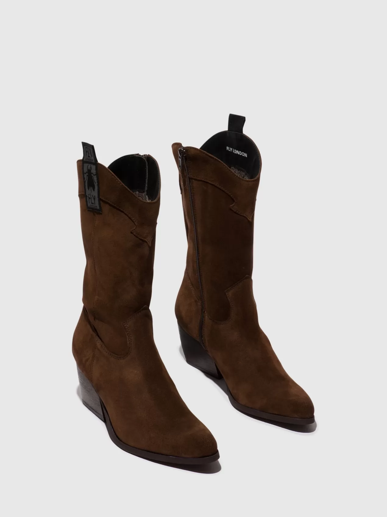 Shop Zip Up Boots Teke906Fly Women Boots